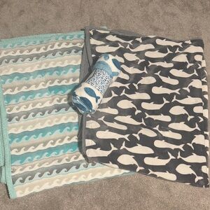 Large Sherpa Blankets Set